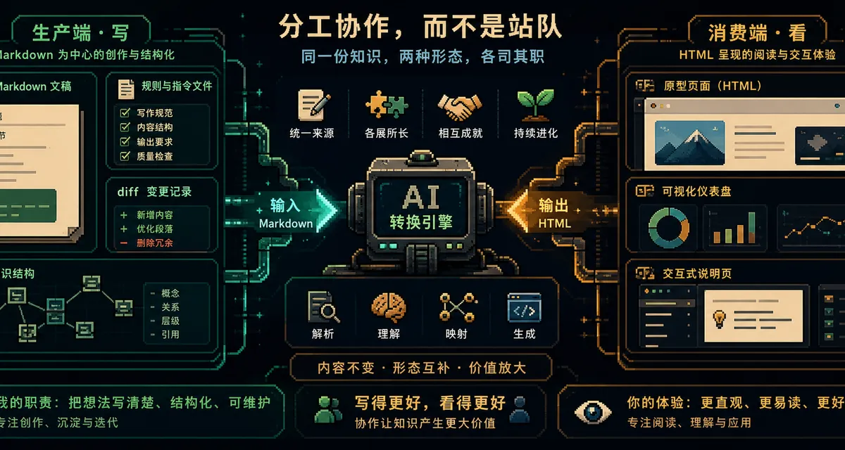 Markdown还是HTML？这根本不是一个值得吵的问题